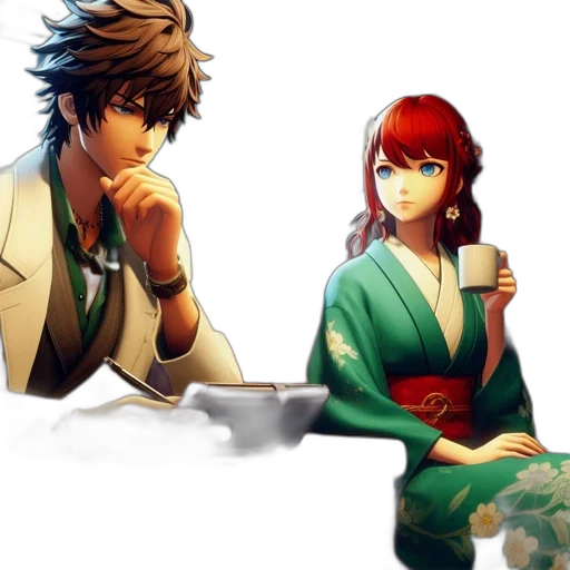 staff, food, anime, concept art transparent PNG cut-out