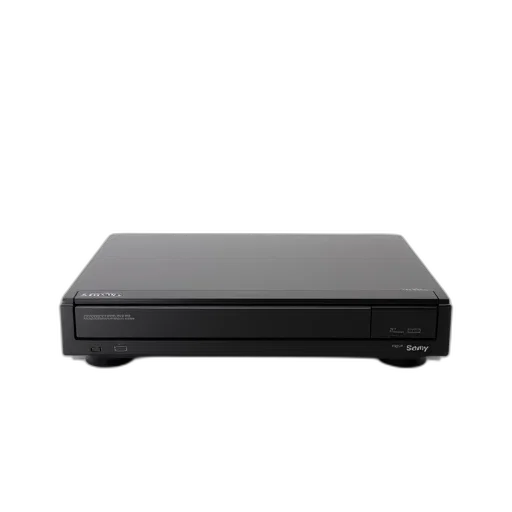 3d render, black, sony, dvd transparent PNG cut-out