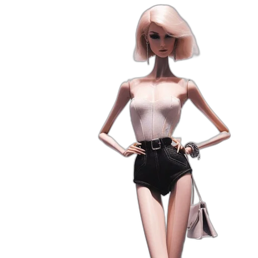 dress, robot, concept art, 3d render transparent PNG cut-out