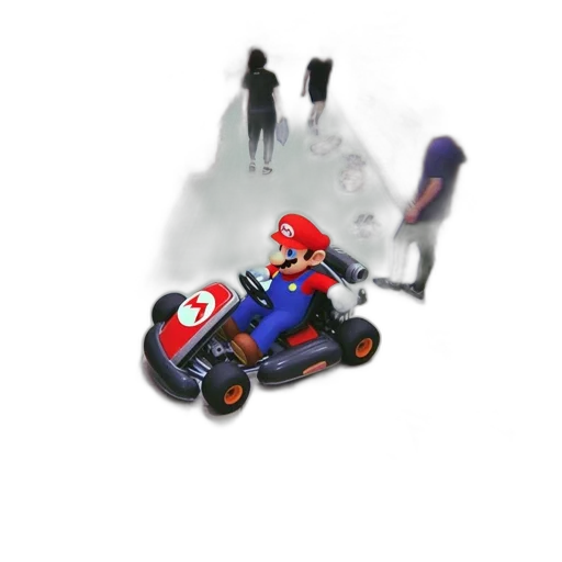 car, weapon, mask, creature transparent PNG cut-out