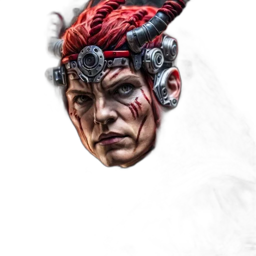 face, mask, dragon, staff transparent PNG cut-out