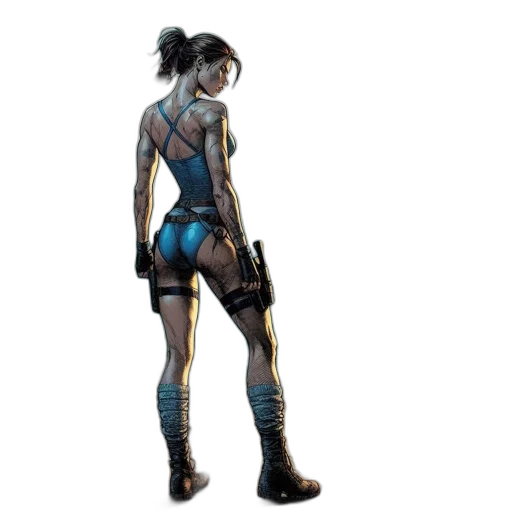 staff, weapon, concept art, cyberpunk transparent PNG cut-out