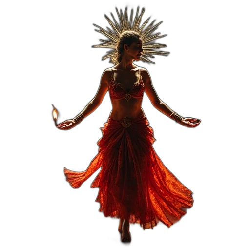 dress, staff, performance, shakte transparent PNG cut-out