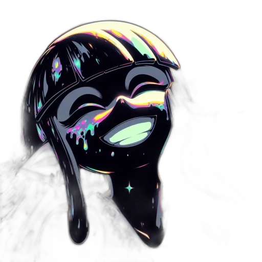 mask, creature, face, crown transparent PNG cut-out