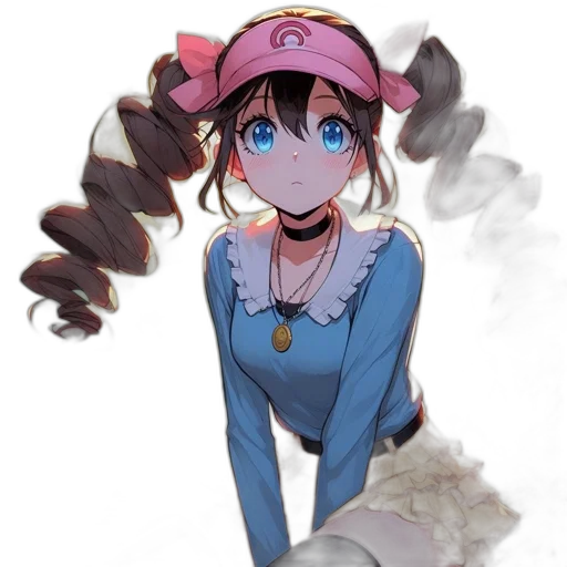 staff, hat, creature, flower transparent PNG cut-out