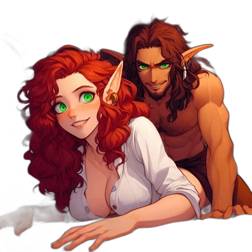 fantasy art, concept art, comic book art, pixel art transparent PNG cut-out