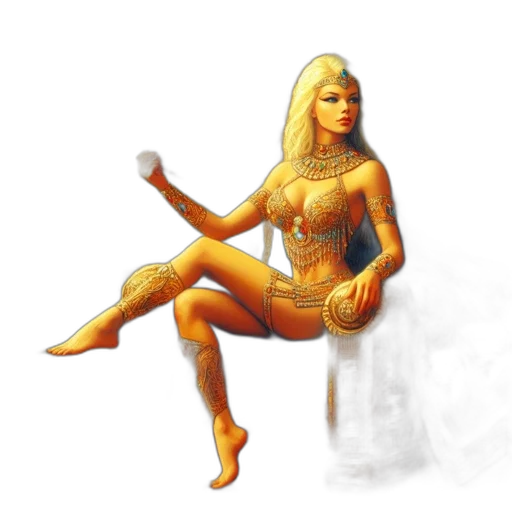 jewelry, dress, staff, sword transparent PNG cut-out