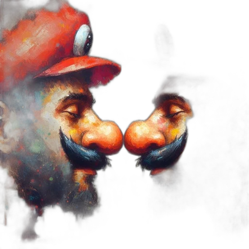 face, mask, hat, concept art transparent PNG cut-out