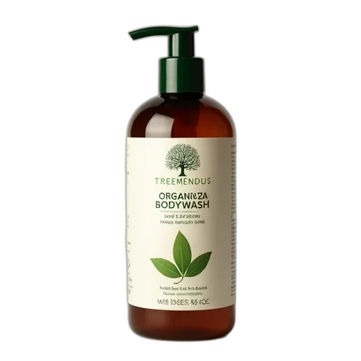 bottle, treemendus, organic, tea transparent PNG cut-out