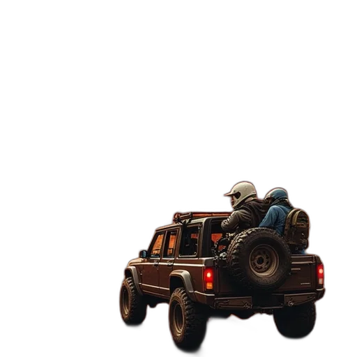 car, robot, animal, weapon transparent PNG cut-out