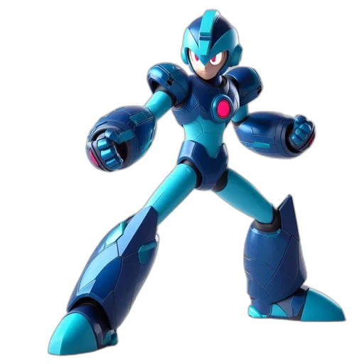 robot, weapon, 3d render, concept art transparent PNG cut-out