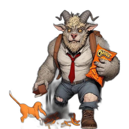 animal, creature, concept art, fantasy art transparent PNG cut-out