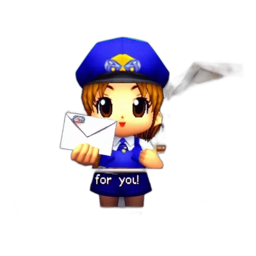 staff, weapon, hat, 3d render transparent PNG cut-out