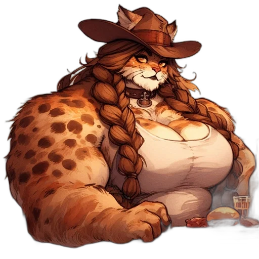 hat, animal, staff, creature transparent PNG cut-out