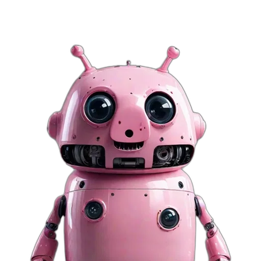 robot, creature, animal, 3d render transparent PNG cut-out