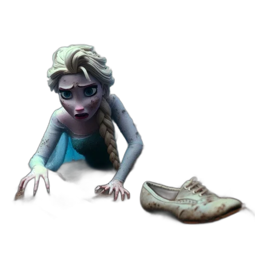 shoes, creature, mask, face transparent PNG cut-out