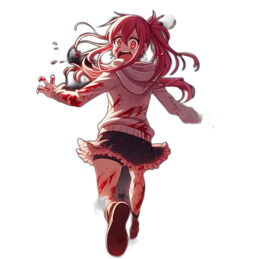 weapon, creature, staff, dress transparent PNG cut-out