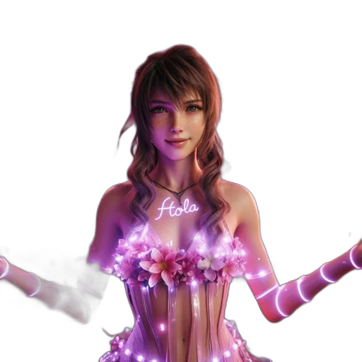 dress, 3d render, concept art, fantasy art transparent PNG cut-out