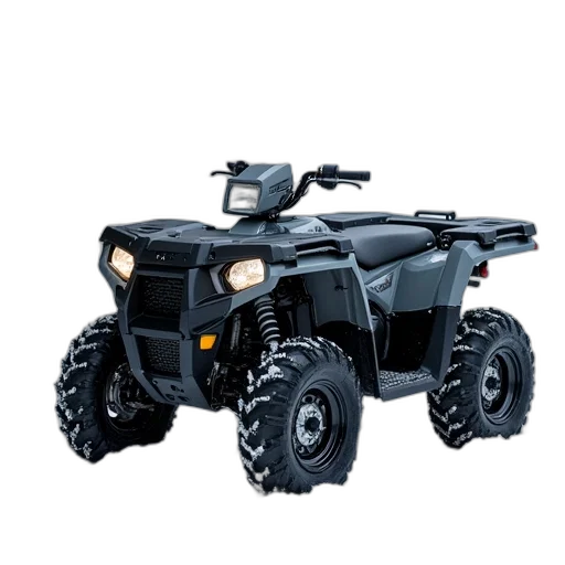 robot, grey, polaris, sportsman transparent PNG cut-out