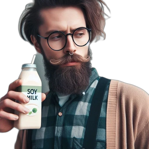 bottle, food, hair, photorealistic transparent PNG cut-out