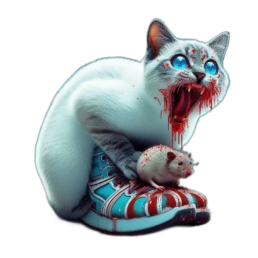 creature, animal, 3d render, concept art transparent PNG cut-out
