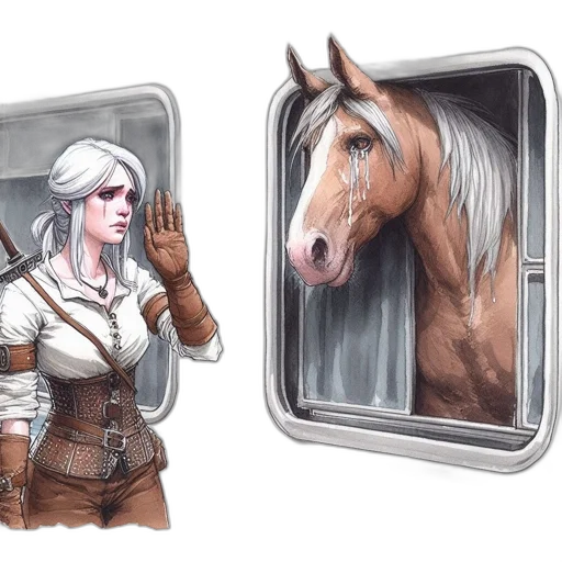 concept art, fantasy art, photorealistic, comic book art transparent PNG cut-out