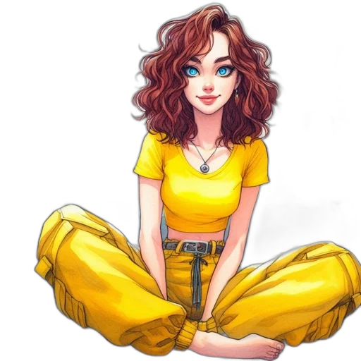 dress, jacket, staff, jewelry transparent PNG cut-out