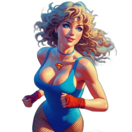 dress, comic book art, fantasy art, concept art transparent PNG cut-out