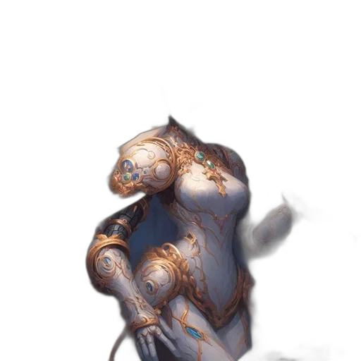 robot, creature, mask, dress transparent PNG cut-out