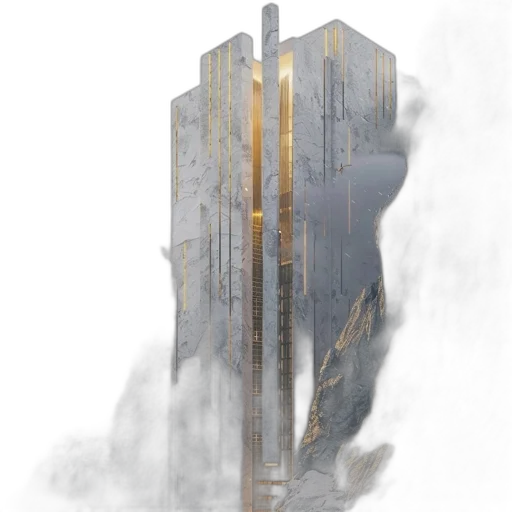 building, sword, weapon, concept art transparent PNG cut-out
