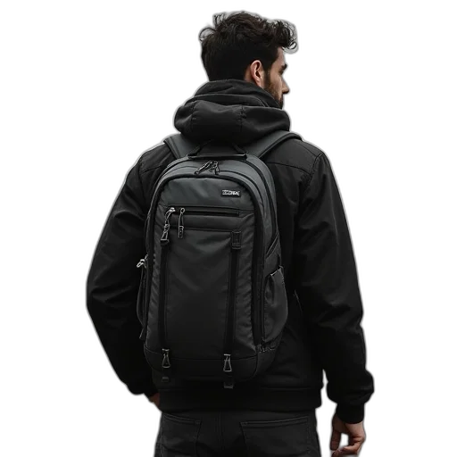 jacket, cyberpunk, 3d render, lance transparent PNG cut-out