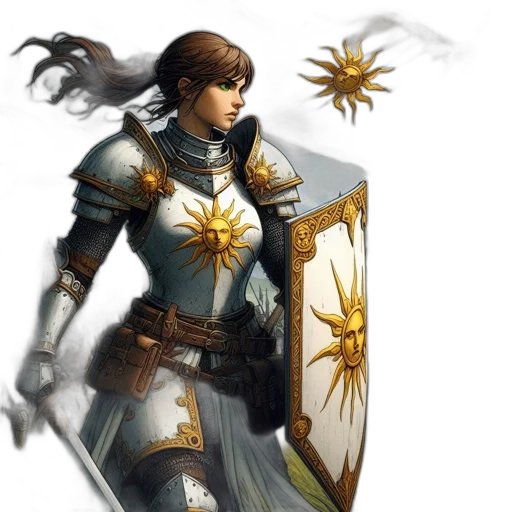 sword, staff, weapon, fantasy art transparent PNG cut-out