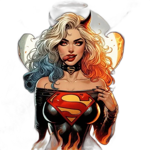 comic book art, fantasy art, concept art, cartoon transparent PNG cut-out