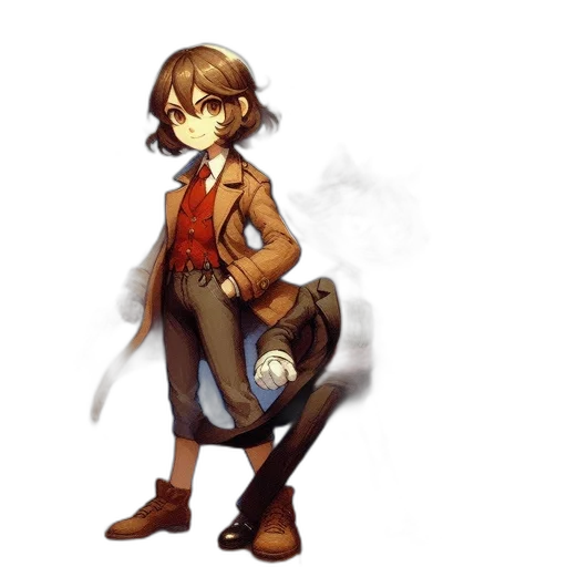 staff, jacket, weapon, concept art transparent PNG cut-out