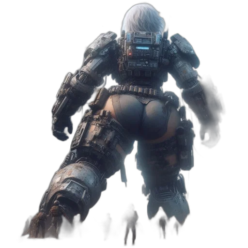 robot, weapon, creature, concept art transparent PNG cut-out
