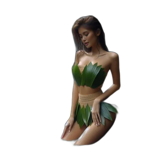 dress, fantasy art, 3d render, concept art transparent PNG cut-out