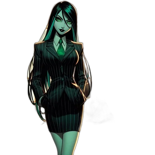 dress, staff, concept art, comic book art transparent PNG cut-out