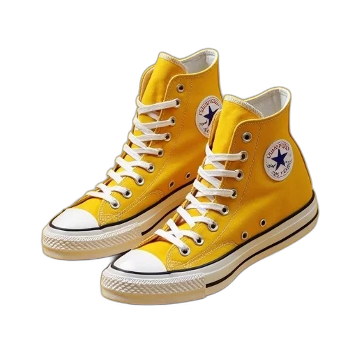 shoes, 3d render, photorealistic, golden transparent PNG cut-out