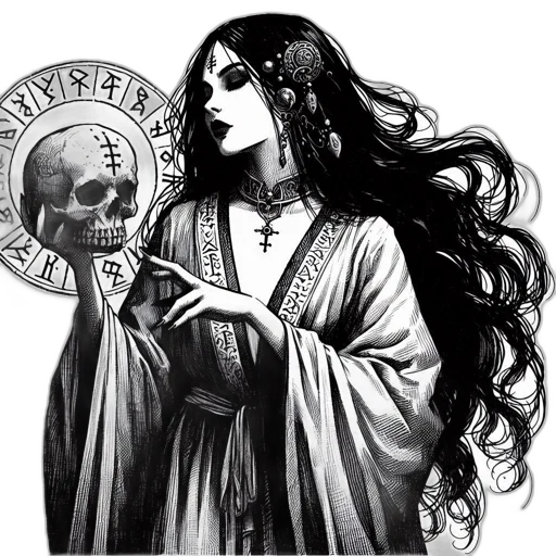 jewelry, comic book art, fantasy art, concept art transparent PNG cut-out