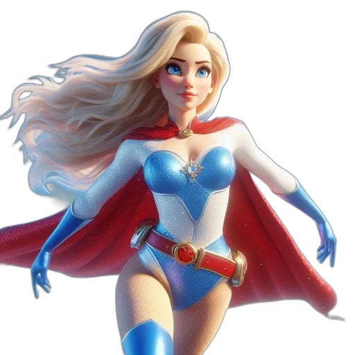 comic book art, concept art, 3d render, fantasy art transparent PNG cut-out