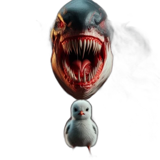 creature, mask, animal, staff transparent PNG cut-out