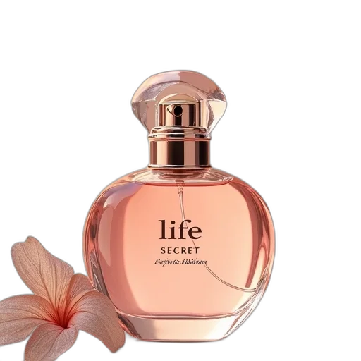 bottle, photorealistic, life, secret transparent PNG cut-out