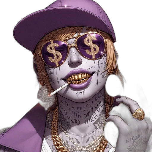 face, jewelry, concept art, cartoon transparent PNG cut-out