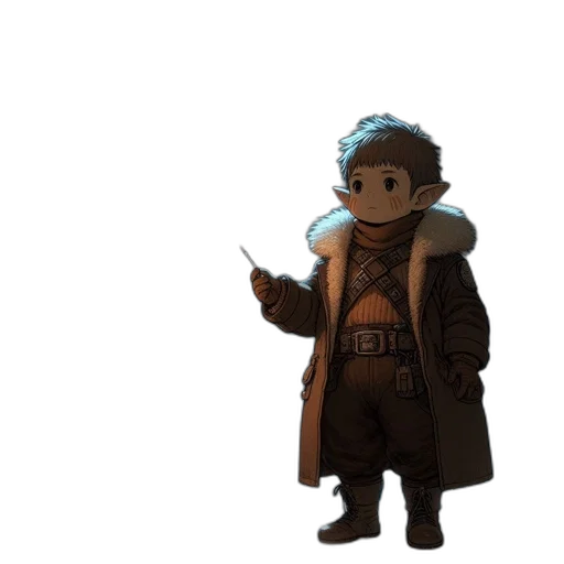 staff, weapon, sword, jacket transparent PNG cut-out