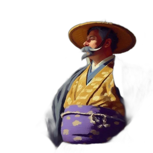 hat, staff, mask, face transparent PNG cut-out