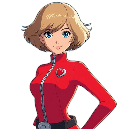 jacket, staff, dress, robot transparent PNG cut-out