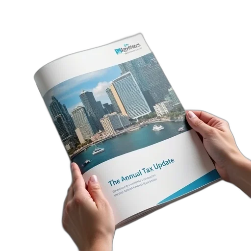 3d render, annual, tax, update transparent PNG cut-out