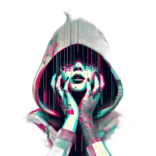 face, mask, hat, jacket transparent PNG cut-out