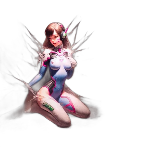 weapon, robot, staff, concept art transparent PNG cut-out
