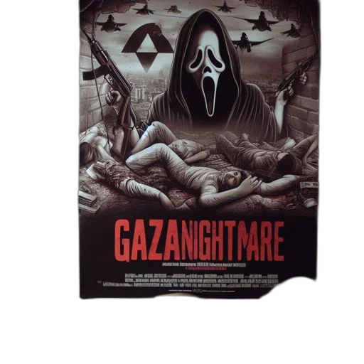 concept art, poster, film, gaza transparent PNG cut-out